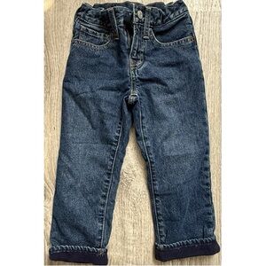 NWOT. GAP Lined Original Straight Jeans. Size 4T. Never worn.